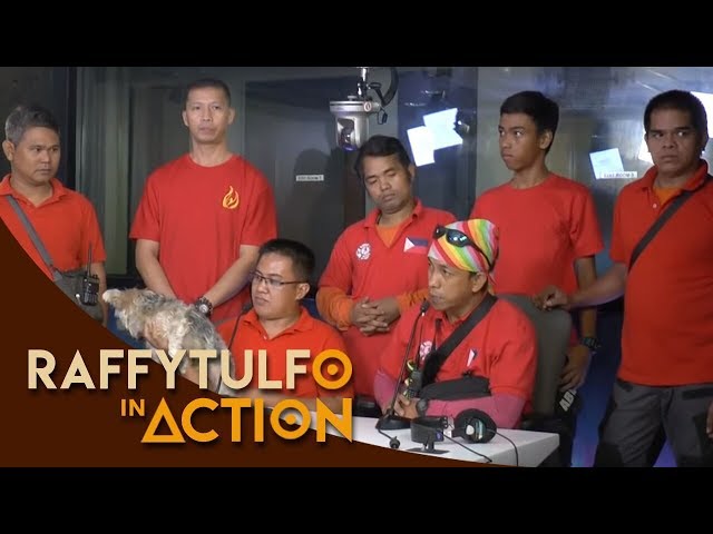 MGA BAYANING FIRE BRIGADE VOLUNTEER (ACTION BRAVO), NAGRESCUE AT NAGSOLI NG ASO SA ACTION CENTER