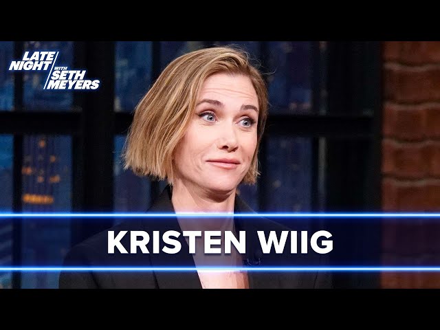 Kristen Wiig on Hosting SNL for the Fifth Time and Filming a Hot Love Scene with Will Forte