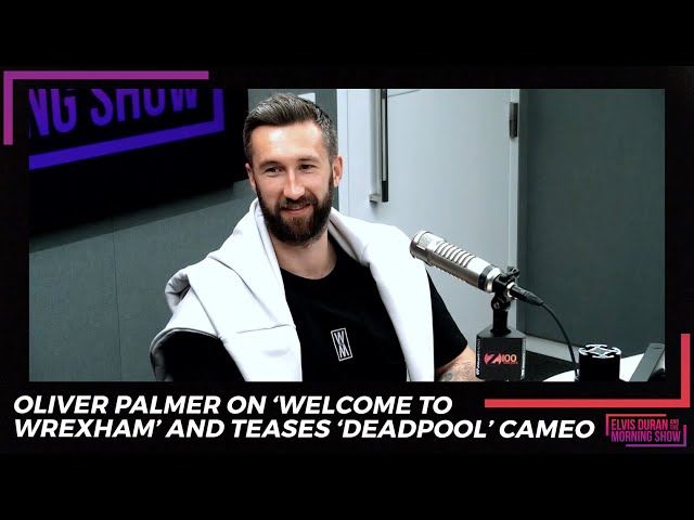 Ollie Palmer On ‘Welcome to Wrexham’ And Rob McElhenney and Ryan Reynolds | Elvis Duran Exclusive