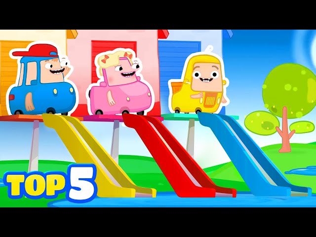 The Whellzy Family full episodes | Car cartoons for children with baby trucks & cars for kids