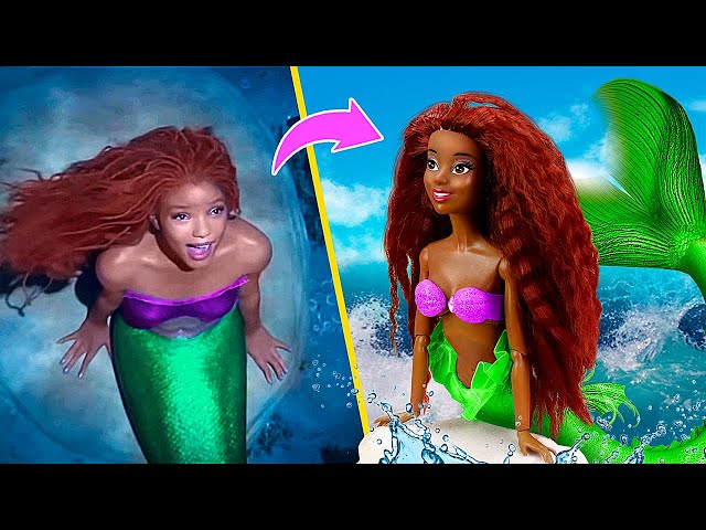 The Little Mermaids / 30 Barbie and LOL DIYs