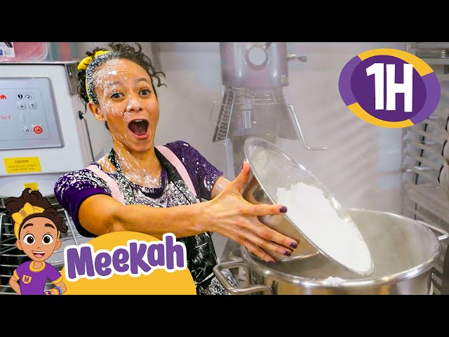 Meekah Visits a Giant Gingerbread Factory! | 1 HOUR OF MEEKAH!
