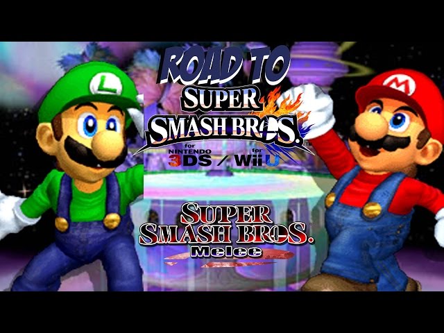 Road to Super Smash Bros. for Wii U and 3DS! [Melee: Luigi vs. Mario]