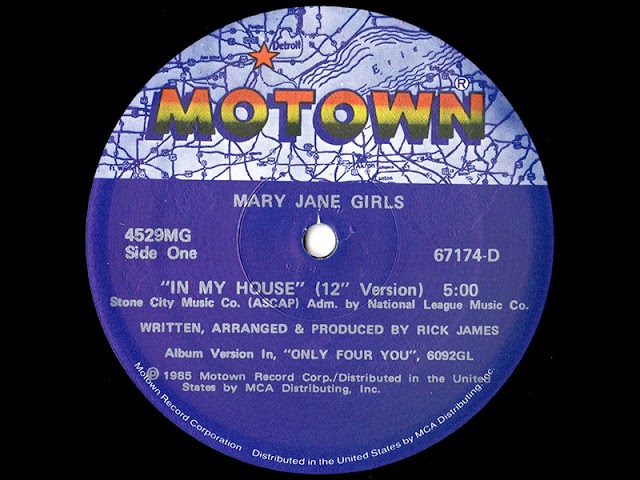 Mary Jane Girls  -  In My House (12" Version)