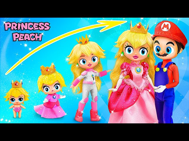 Princess Peach Growing Up! 30 DIYs for LOL OMG