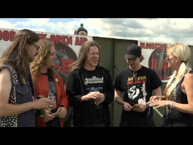Gama Bomb interview at Bloodstock Open Air 2013