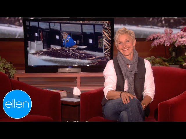 Dam! Ellen Makes Incredible Web Discoveries