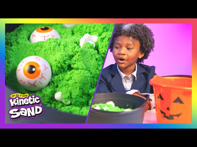 Spectacular Spooky Halloween Special | Kinetic Sand | Creativity for Kids