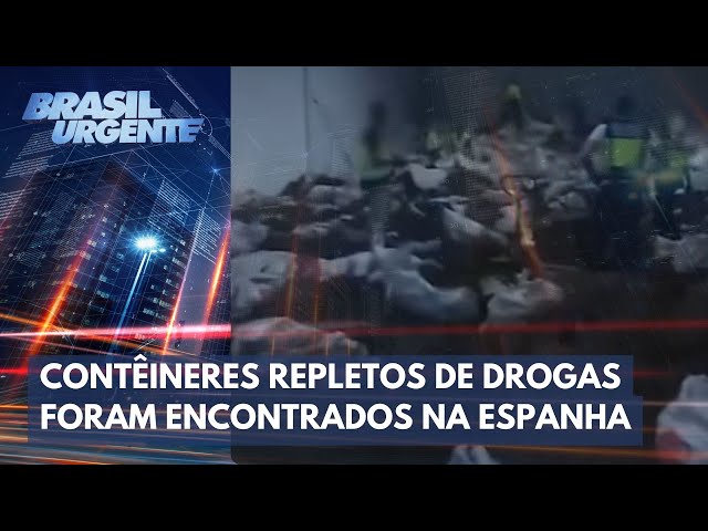Drogas do PCC são apreendidas na Espanha | Brasil Urgente