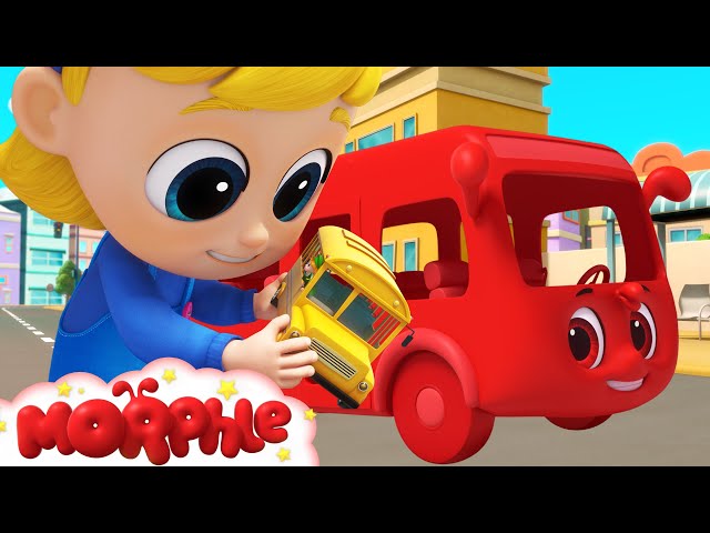 My Tiny Big Red Bus - Morphle and Mila Adventure | Cartoons for Kids | My Magic Pet Morphle