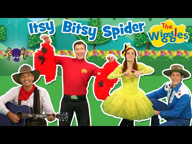 Itsy Bitsy Spider | The Wiggles Nursery Rhymes | AKA Incy Wincy Spider