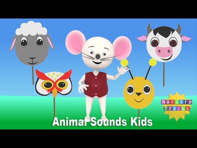 Animal Sounds for Kids | Animal Masks | NurseryTracks