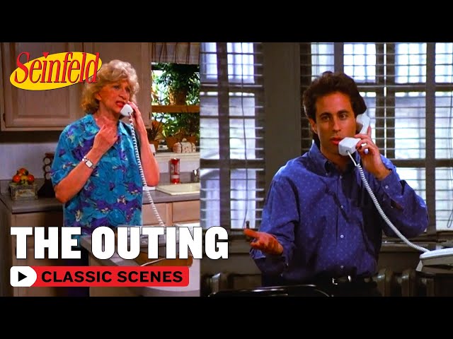 George & Jerry's Parents Hear They're Gay | The Outing | Seinfeld