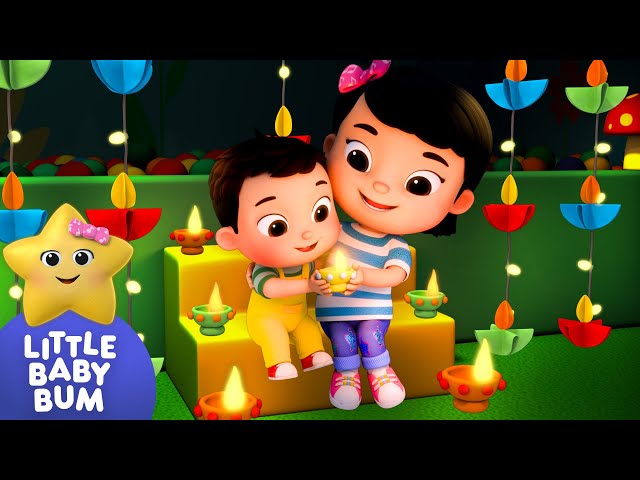 Happy Diwali! Twinkle Lights ⭐ Max Learning Time! LittleBabyBum - Nursery Rhymes for Babies | LBB