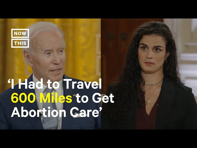 Joe Biden and Dr. Danielle Mathisen Discuss Abortion Access