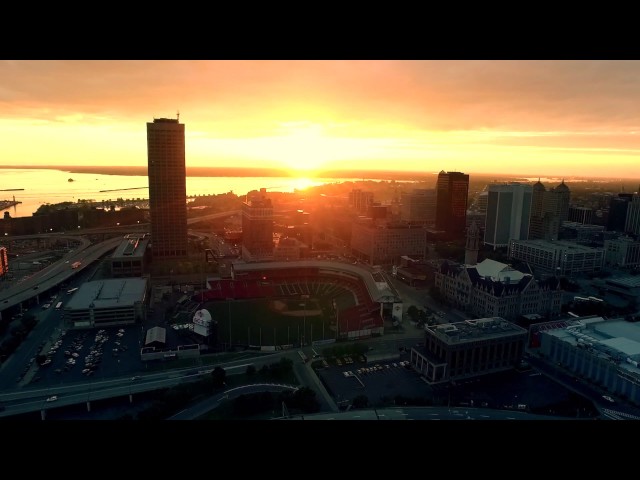 Downtown Buffalo & Canalside - 6/4/15 - DJI Phantom 3