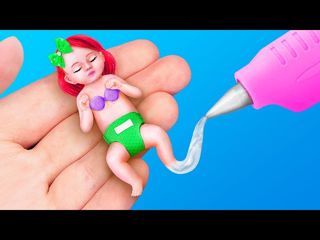 Disney Princesses with Their Babies / Hot Glue DIYs