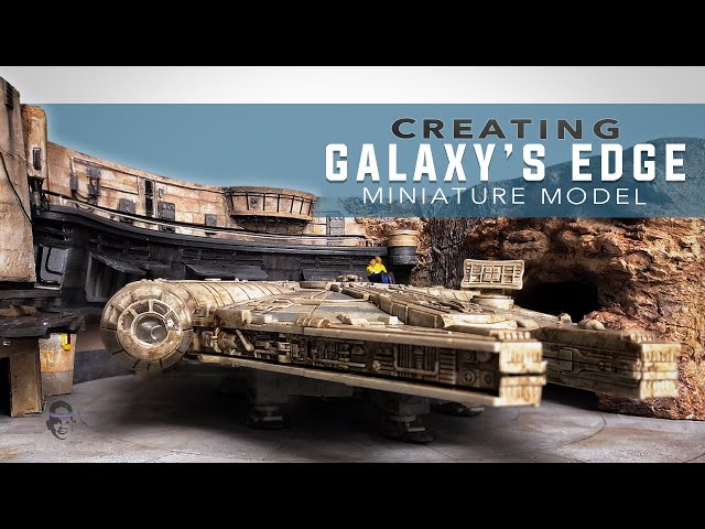 Creating Disneyland's Galaxy's Edge - Miniature Model