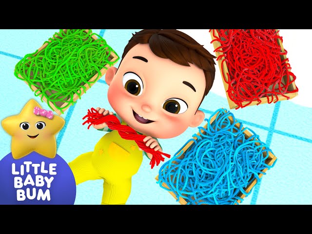 Baa Baa Timberly Teaching Colors ⭐ Baby Max Learning Time! LittleBabyBum - Nursery Rhymes | LBB