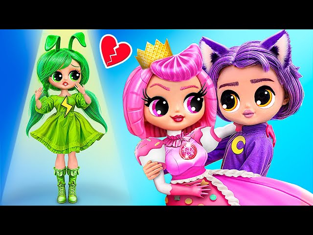 CatNap Fell in Love? Princess Loolilalu vs Hoppy Hopscotch / 30 DIYs for LOL
