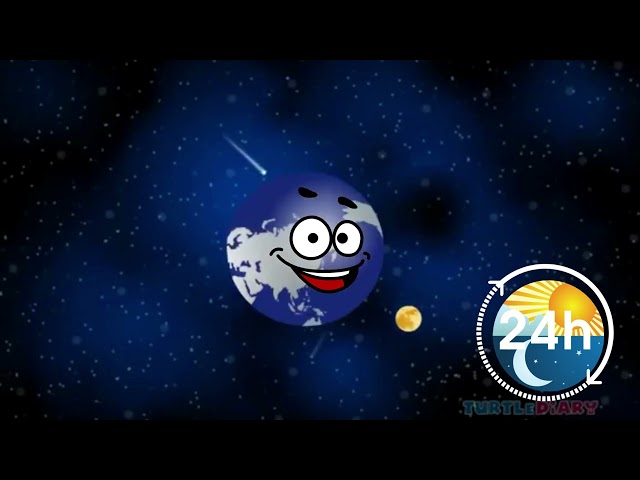 Does the MOON MOVE?  *Science in Seconds* TurtleDiary.com