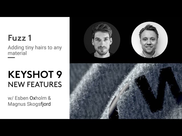 KeyShot 9 Fuzz introduction