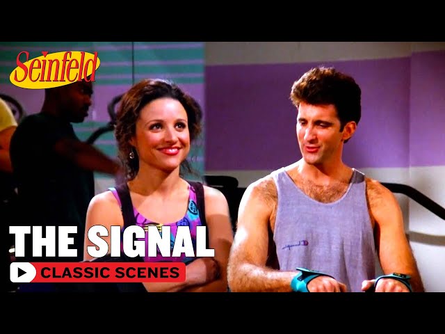 Elaine Thinks She's Getting A Signal | The Wife | Seinfeld
