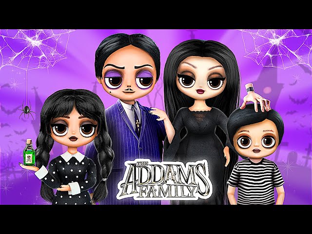 The Addams Family / 31 LOL OMG DIYs