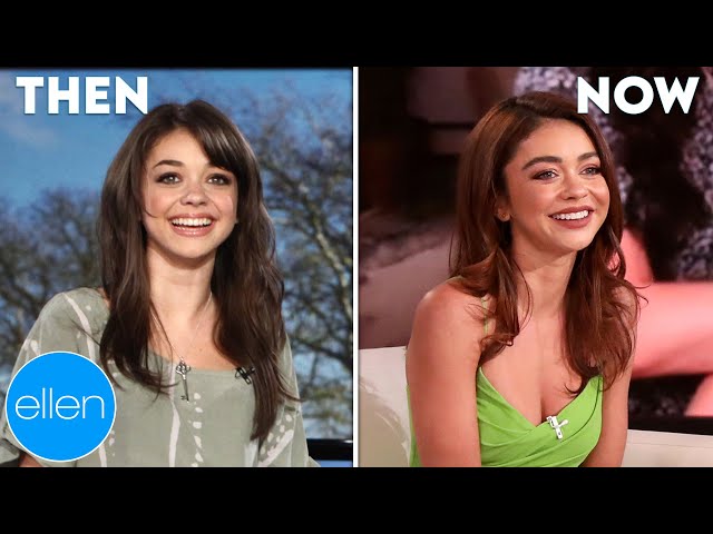 Then and Now: Sarah Hyland's First and Last Appearances on ‘The Ellen Show’