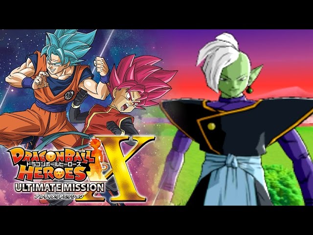 OUR GOD ZAMASU HAS COME TO HELP US!!! | Dragon Ball Heroes Ultimate Mission X Gameplay!