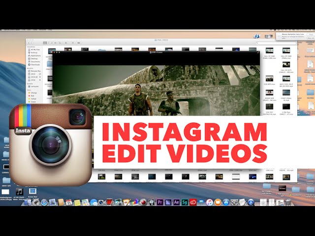 How To Make/Upload High Quality Videos For Instagram!