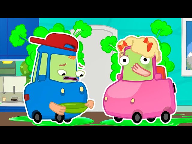 Baby cars & the dangerous pond. Funny cartoons for kids. The Wheelzy family cartoon: New episodes.