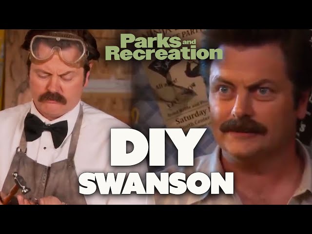 How To DIY During LOCKDOWN By Ron Swanson | Parks and Recreation | Comedy Bites