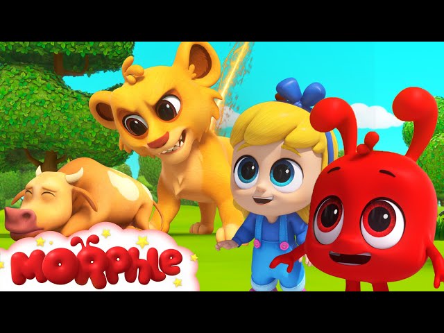 The Giant Zoo Animals - Mila and Morphle |  Kids Videos | My Magic Pet Morphle