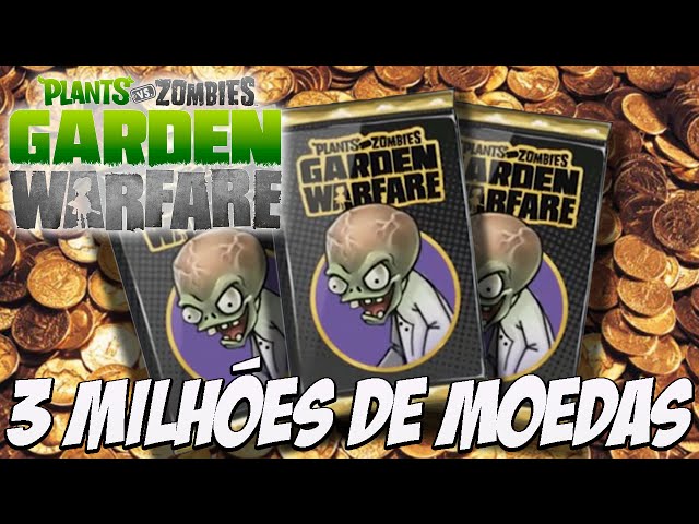 Plants vs Zombies Garden Warfare 2 - GASTANDO 3 MILHÕES DE MOEDAS , ABRINDO PACOTES, E AS LENDÁRIAS?
