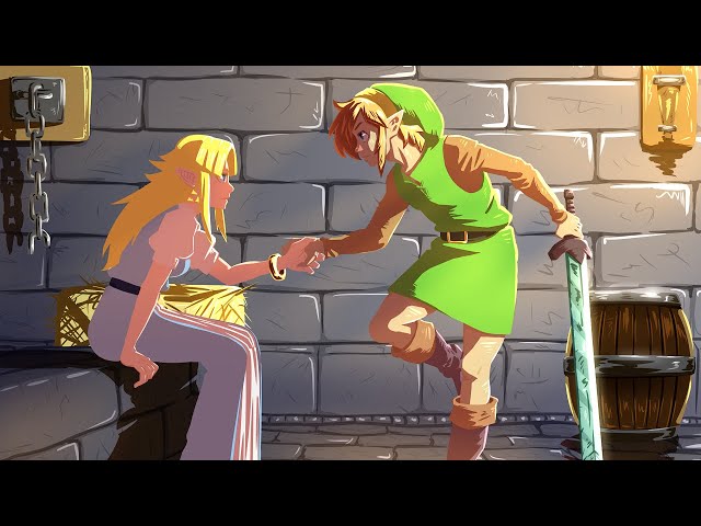 The Legend of Zelda: A Link To The Past - Princess Zelda's Rescue [Restored]