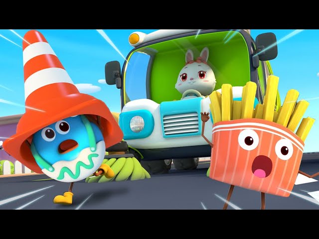 Donut's Rescue Mission |  Yummy Foods Animation | Kids Cartoon | Nursery Rhymes | BabyBus