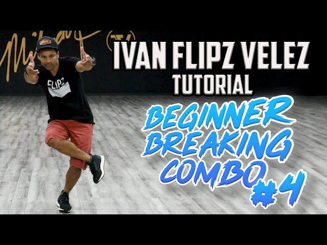 Beginner Breaking Combo 4 (Breaking/B-Boy Dance Tutorials) Ivan Flipz Velez | MihranTV