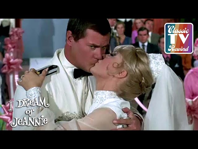 I Dream of Jeannie | Jeannie And Tony's Wedding | Classic TV Rewind