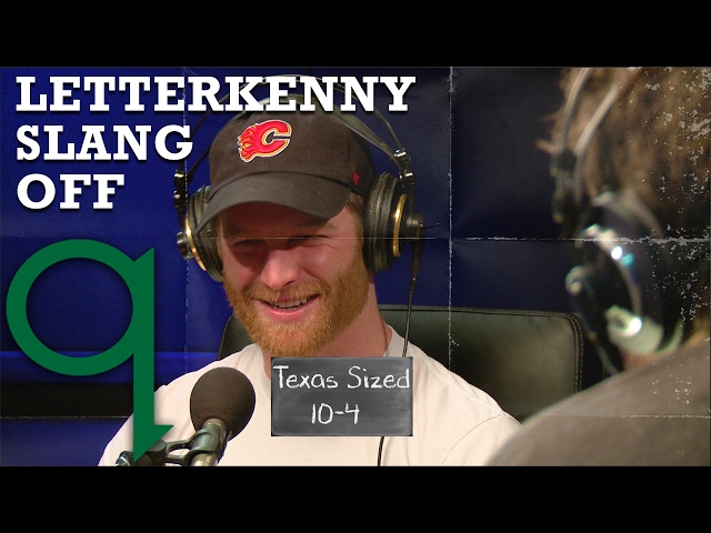 Jared Keeso of Letterkenny explains 10-ply and other slang