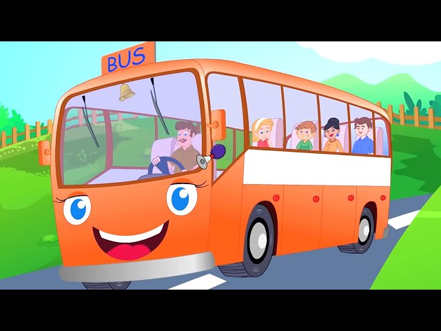 Wheels On The Bus | Nursery Rhymes for Babies | Cartoon Videos for Kids | Baby Cars Tv | Bus Song
