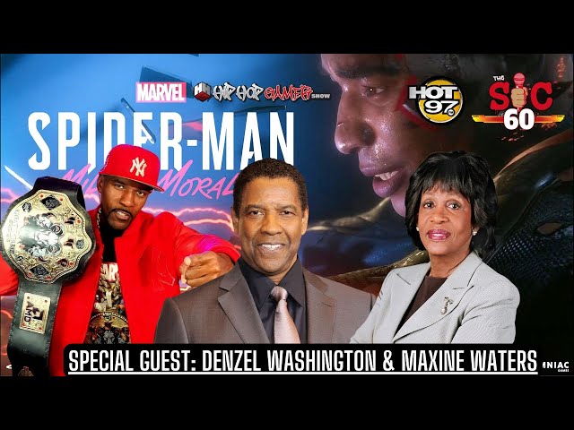 Denzel Washington And Maxine Waters Joins HipHopGamer On Gaming Education For The Future