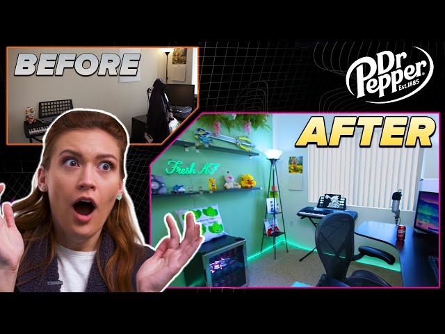 DREAM Transformation for a Lucky Streamer | LEVEL UP by Dr Pepper