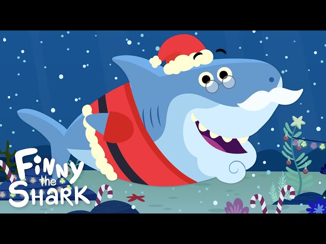 Santa Shark | Christmas Song for Kids | ft. Finny The Shark
