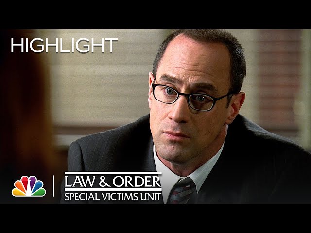 Stabler Goes Undercover... in Glasses! | Law & Order: SVU