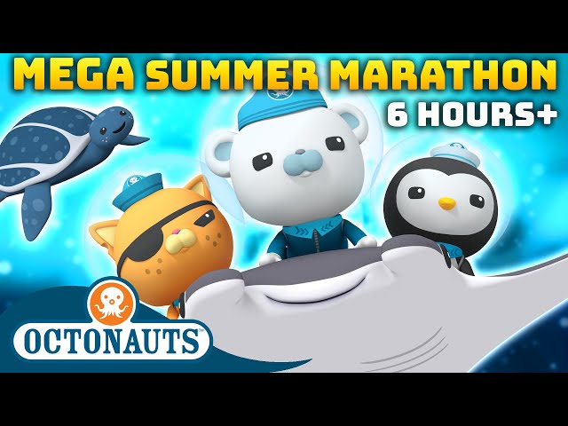 ​@Octonauts -  ☀️ MEGA Summer Marathon ☀️ | 6 hours+ Compilation | Underwater Sea Education
