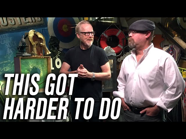 What Got Harder as MythBusters Got Bigger?