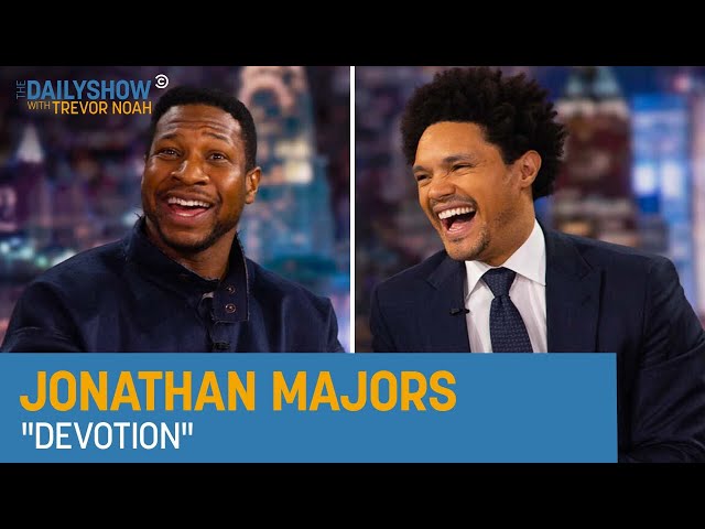 Jonathan Majors - “Devotion” & Acting as a Way of Healing | The Daily Show