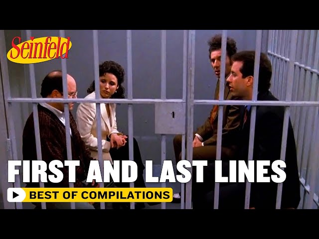 First & Final Lines Of Each Character | Seinfeld