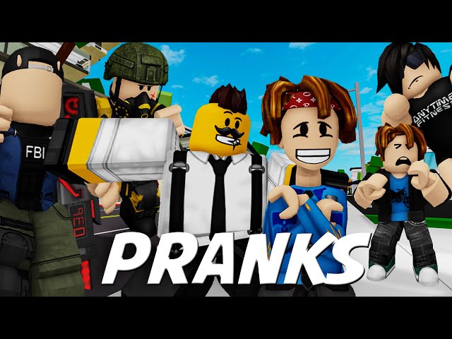 FUNNIEST PRANKS IN BROOKHAVEN 🏡RP ROBLOX MEME
